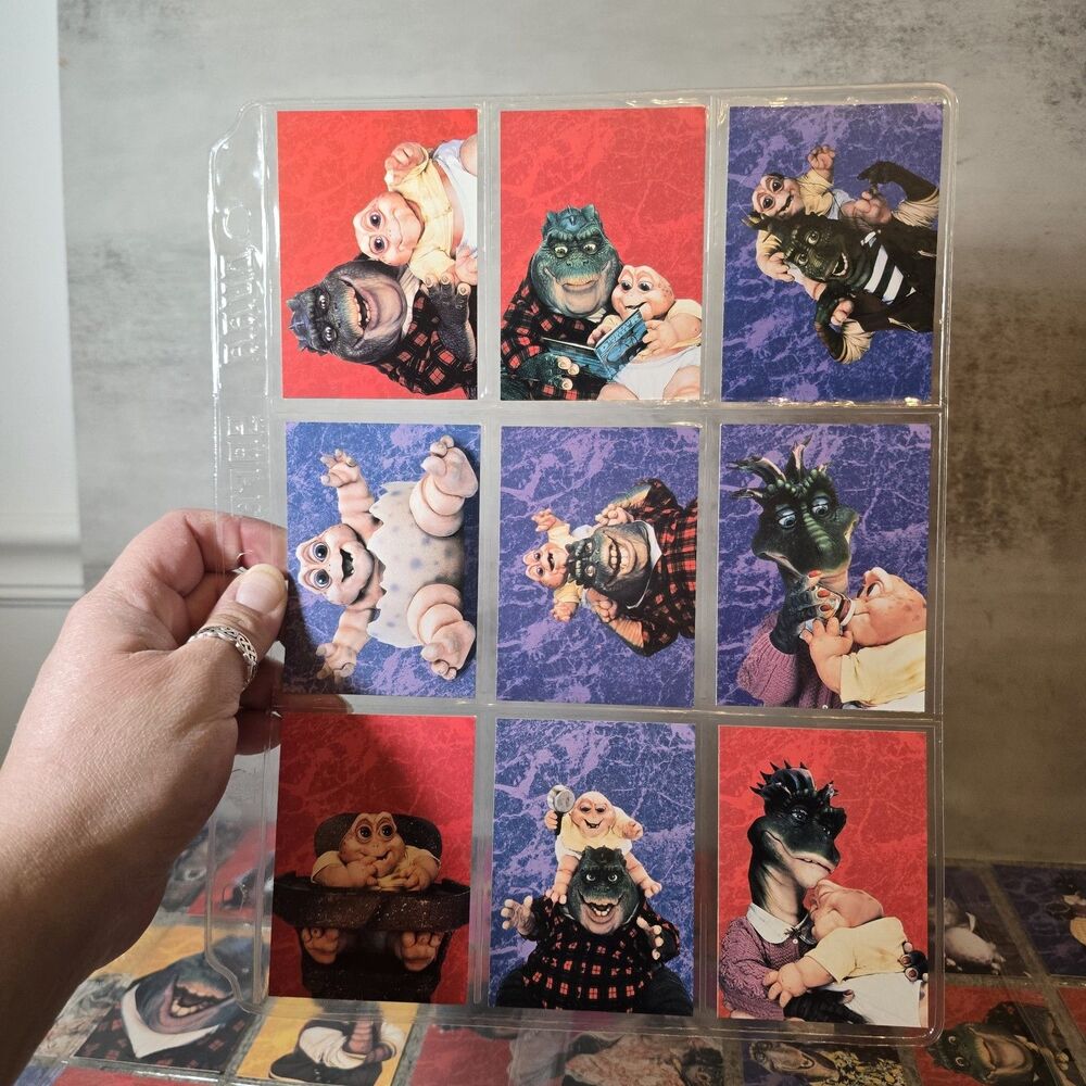 1992 Pro Set Dinosaurs Full Set 1-50 Plus 10 Puzzle Cards And 5 Trivia Cards - Picture 9 of 10